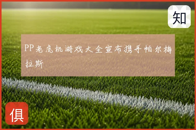PP老虎机游戏大全宣布携手帕尔梅拉斯